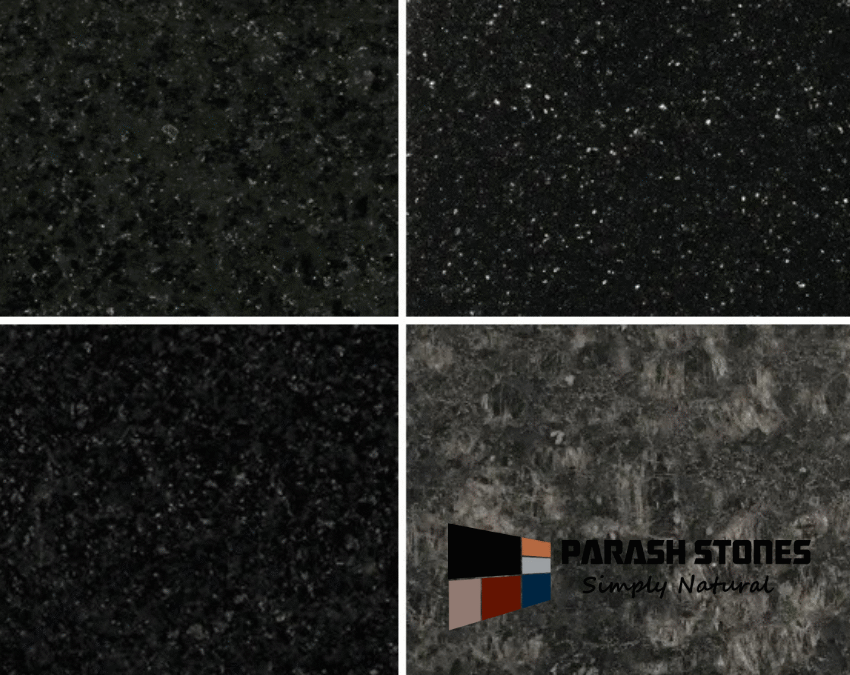 Black Granite Slab for Kitchen
